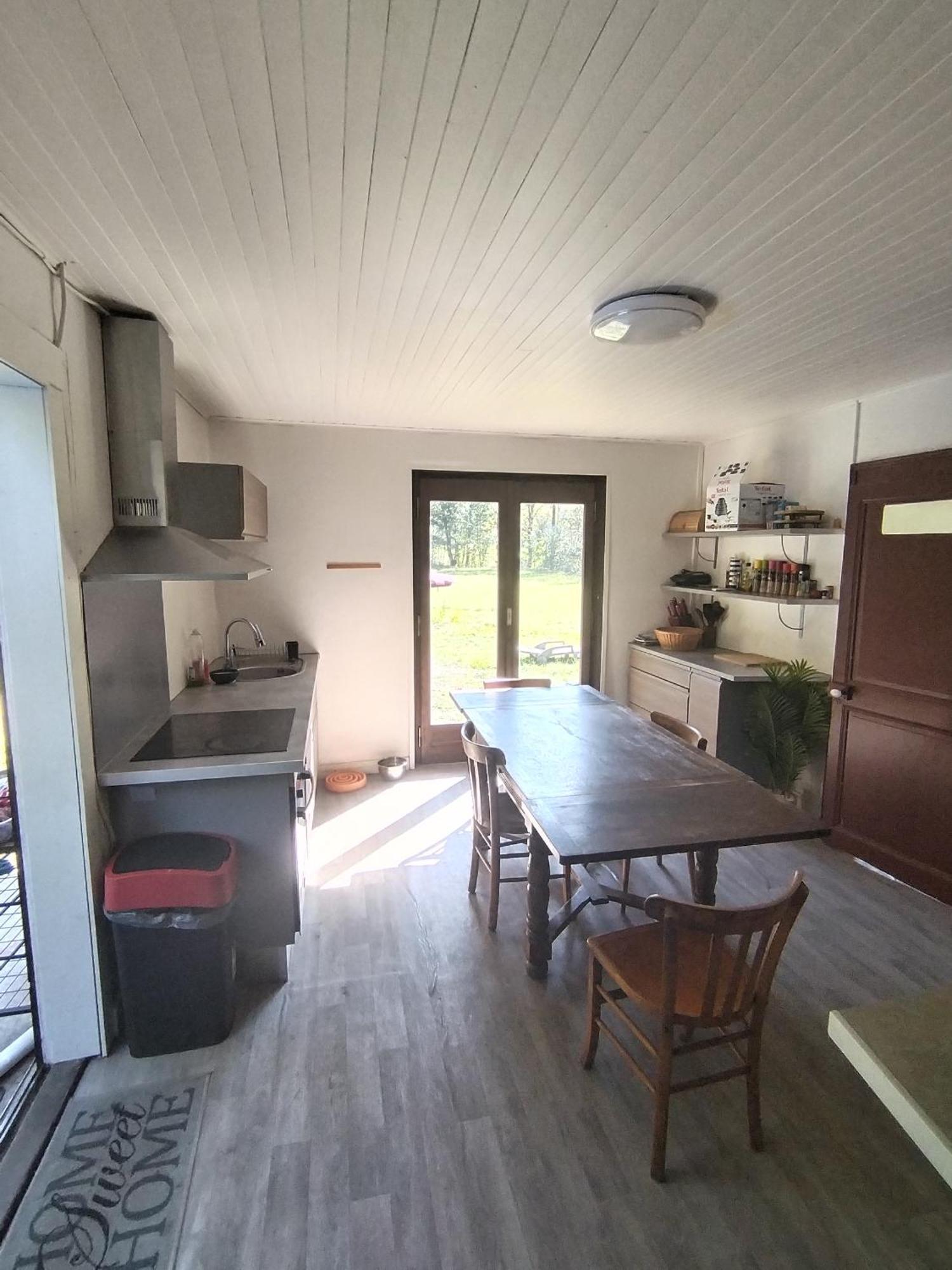 Chalet 8 Personnes + Grand Terrain Et Riviere Entremont Exterior foto