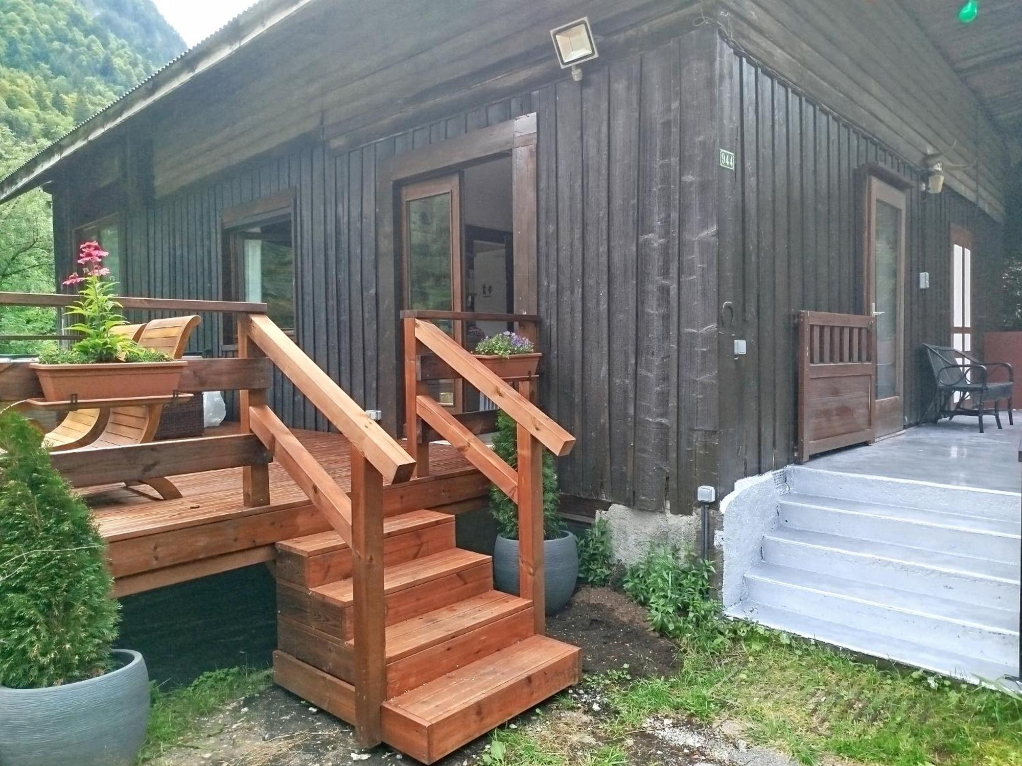 Chalet 8 Personnes + Grand Terrain Et Riviere Entremont Exterior foto