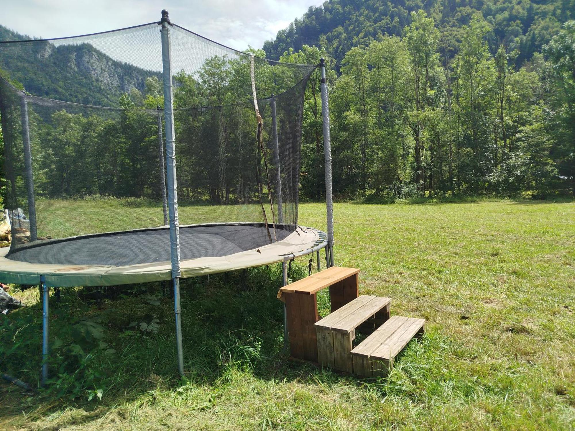 Chalet 8 Personnes + Grand Terrain Et Riviere Entremont Exterior foto